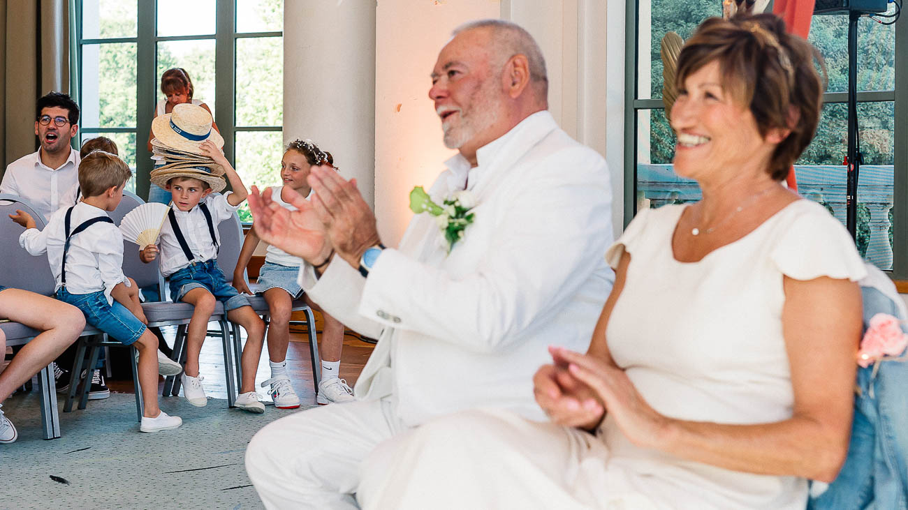 cérémonie de mariage au Palais Beaumont