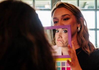 préparatifs de la mariée