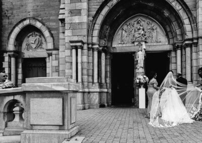 Cérémonie religieuse à l'église Sainte-Eugénie de Biarritz